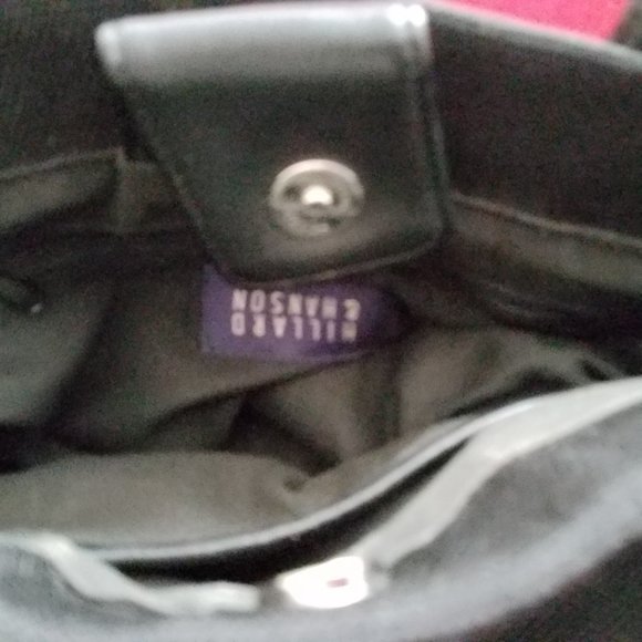 Great condition Hillard & Hanson Bag Black Shoulder bag Medium size - Picture 6 of 7